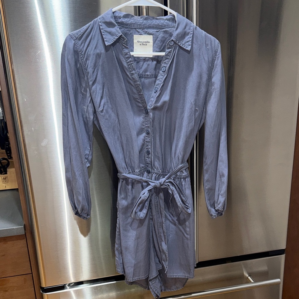Abercrombie & Fitch Button-Up Romper